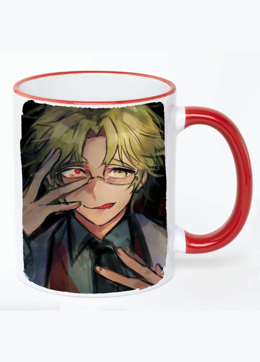 Чашка Ангел кровопролития Аниме #004 (кружка, кружка) Белая с Красной ручкой 330 мл No Brand (322713333)