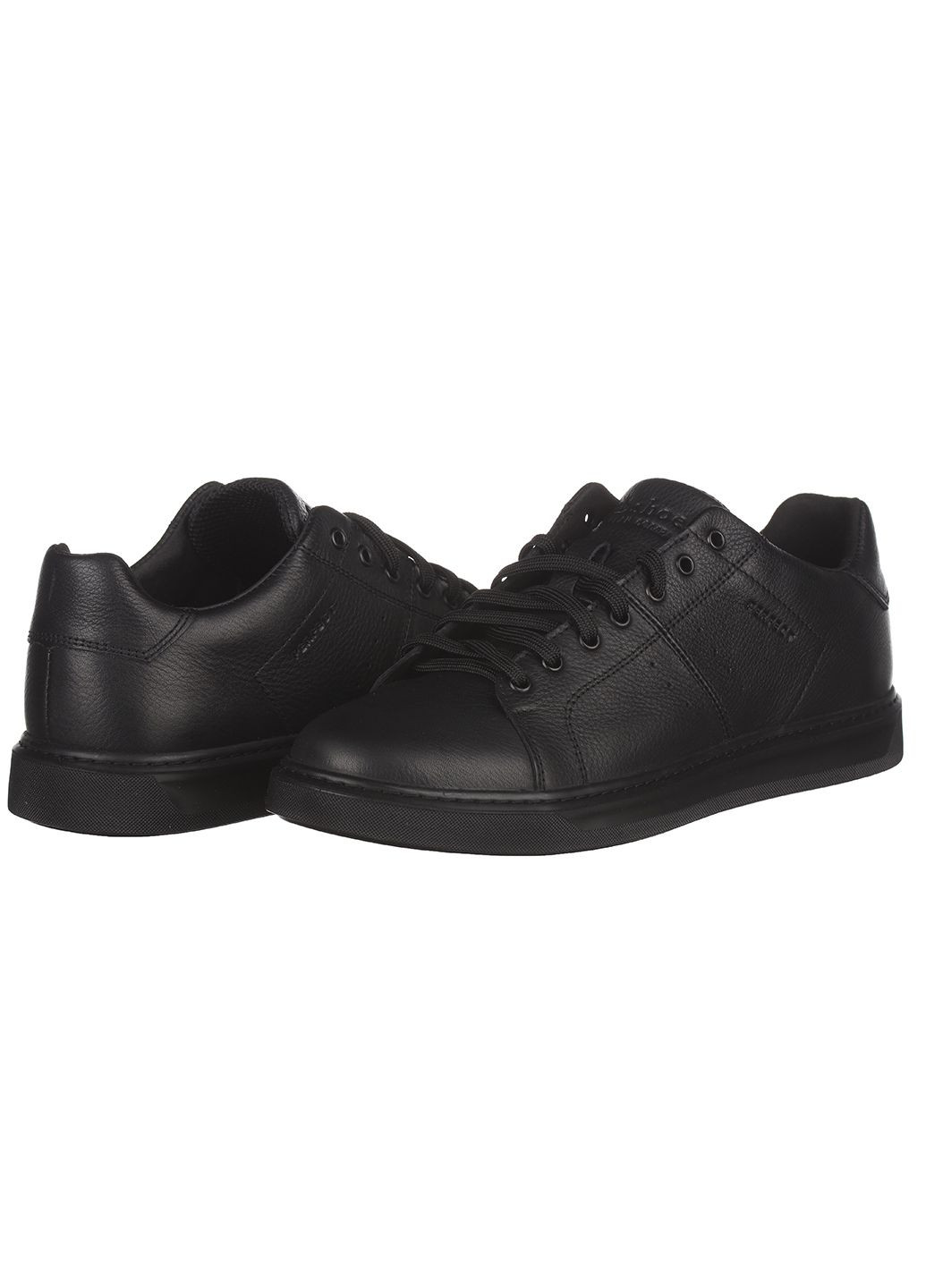Чорні Осінні чоловічі кросівки зі шкіри 203h Clubshoes