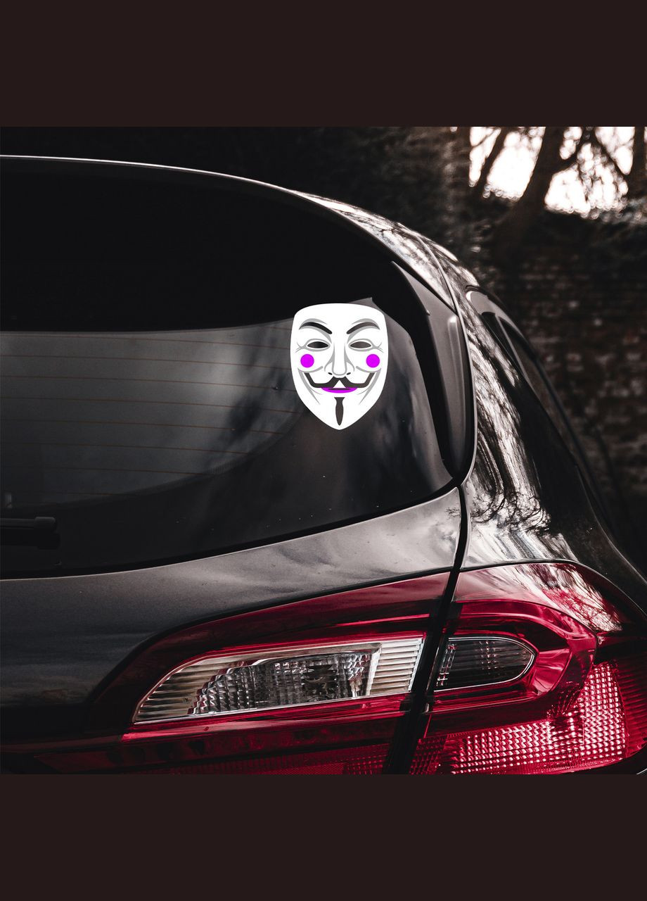Наклейка на автомобиль "Vendetta. Вендетта" (цвет пленки по выбору клиента) Кавун наліпка (316142036)