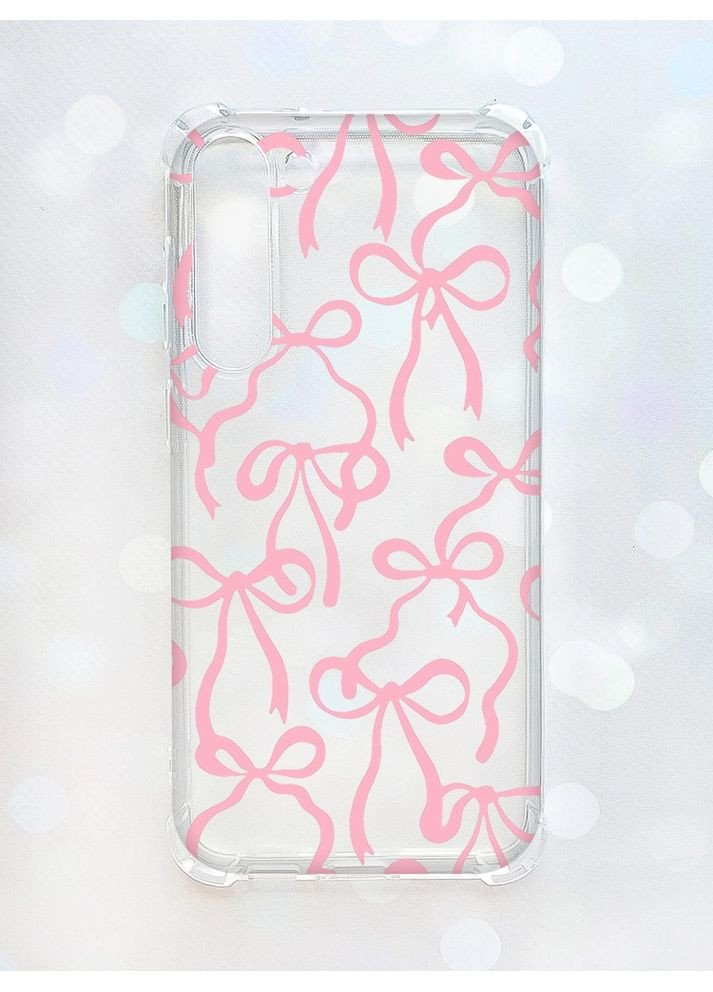 Чохол з потовщеними кутами на Samsung Galaxy S23 Plus Бантики (принт 406) Creative (355404810)