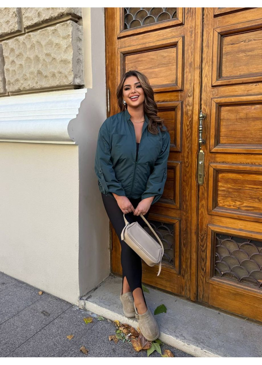 Ветровка (бомбер) на молнии (замеры в описании) DK/DL Мода без кордонів на молнии (365629494)