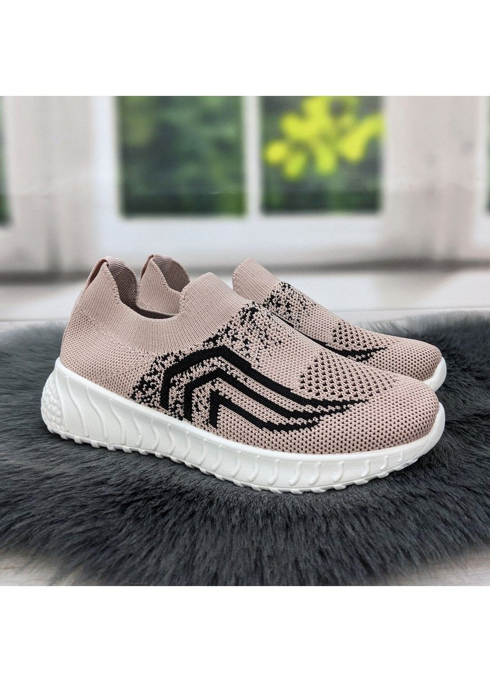 Пудровые мокасины тапочки детские BBT