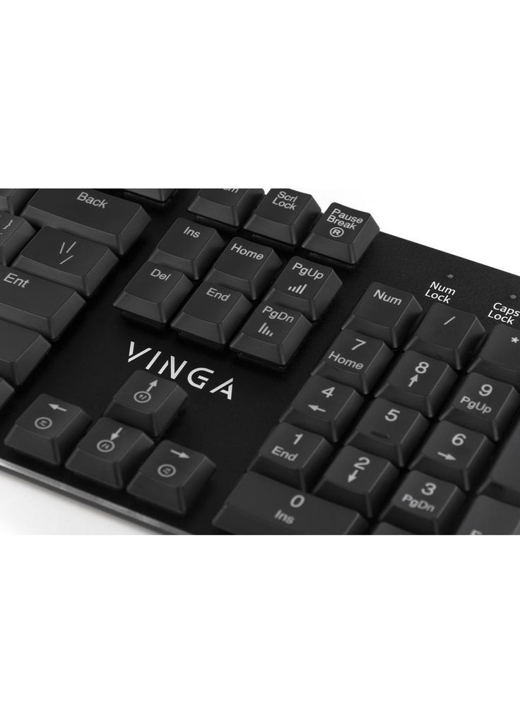 Клавіатура KBGM395 black Vinga (280940907)