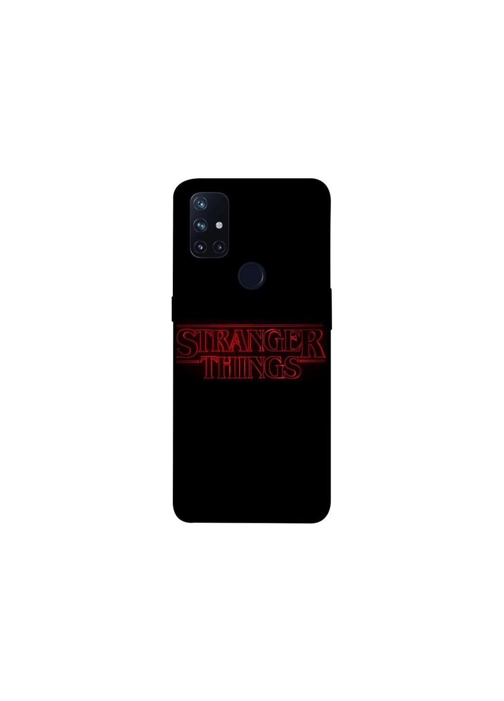 Чехол на OnePlus Nord N10 5G Stranger Things ver.5 Frontalka (365304491)