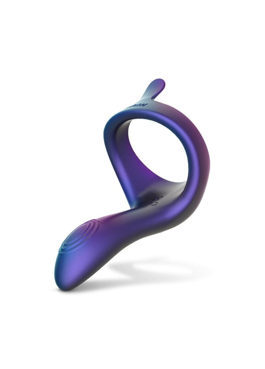 Эрекционное кольцо с вибрацией Vibrerende Strap-On Ring – силикон, аккумулятор, регулируемая посадка Hueman (372737767)