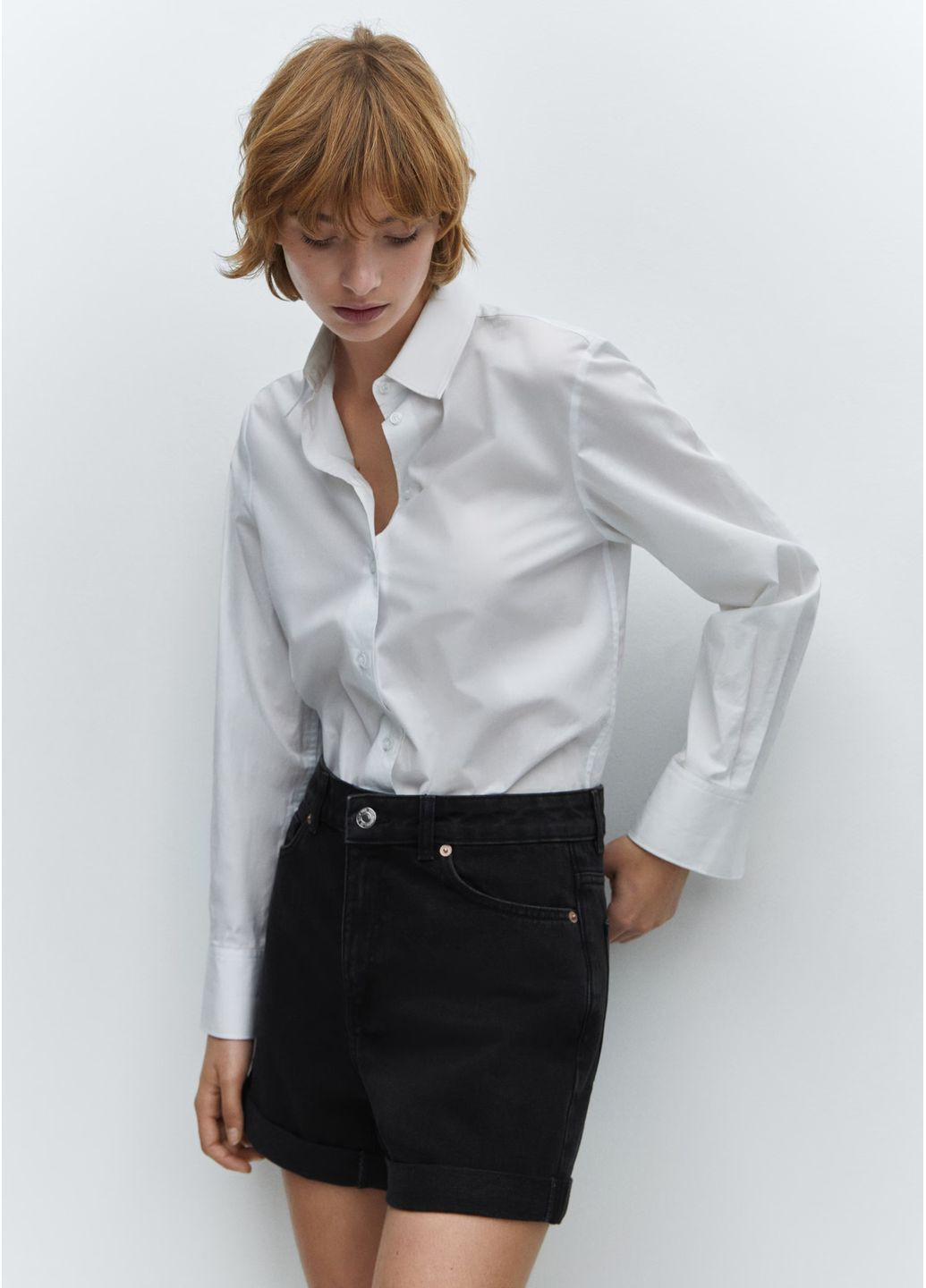 Джинсові шорти Mango (370808340)