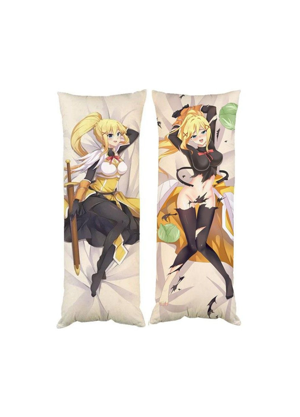 Подушка дакимакура Лалатина Дастинесс Форд KonoSuba декоративная ростовая подушка для обнимания двусторонняя No Brand (329433305)