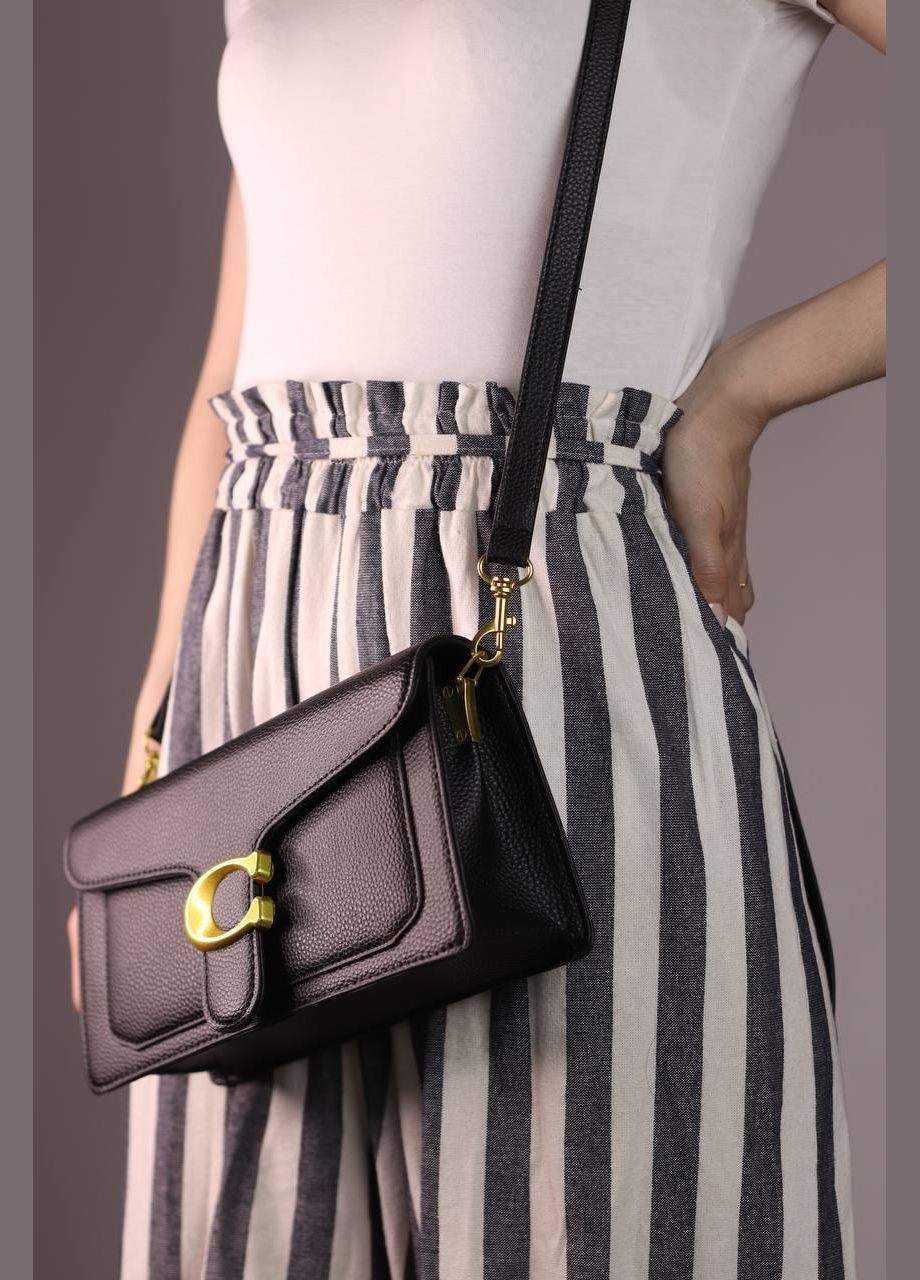 Жіноча сумка Coach Tabby black, женская сумка, Коуч чорного кольору No Brand (307925629)