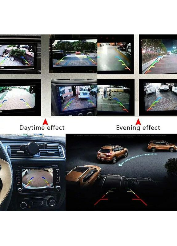 Камера заднего вида, с разметкой БАБОЧКА, универсальная автомобильная камера заднего вида (парковочные) Pal (369608785)