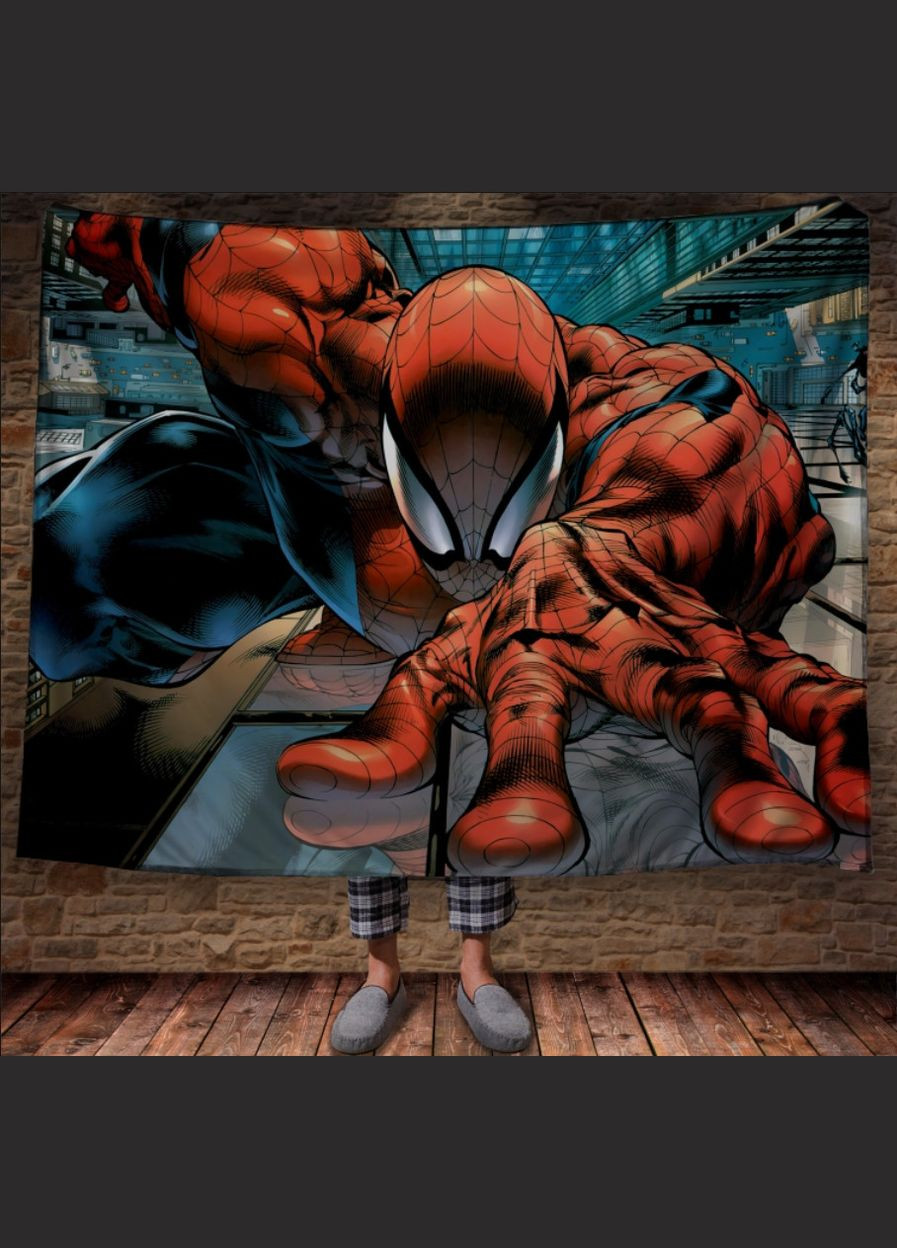 Плед з 3D принтом Спайдермен комікс Перша Креативна мануфактура PERFECTUS Плед (301869988)