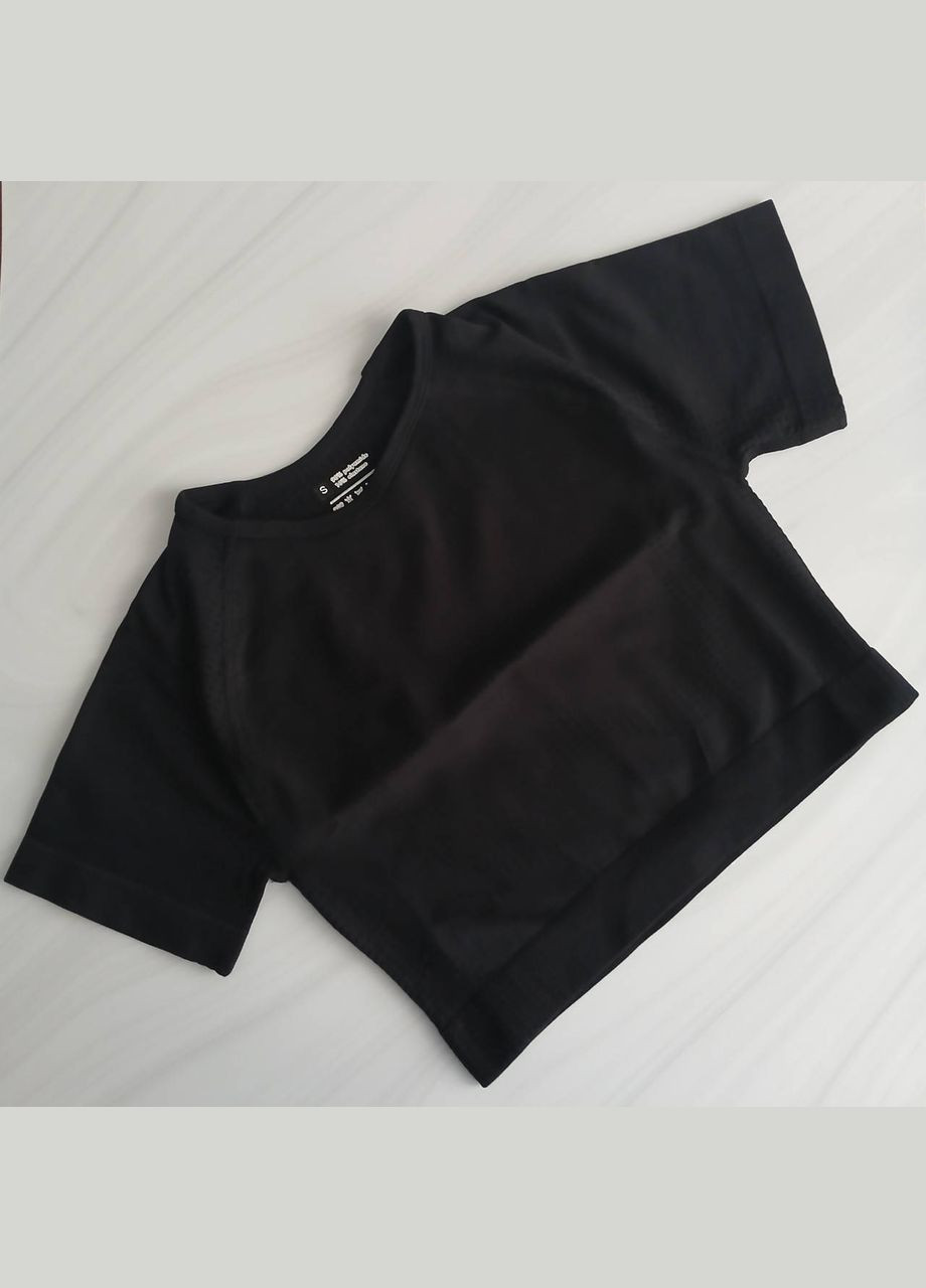 Безшовний спортивний топ (футболка) для фітнесу No Brand (322120806)