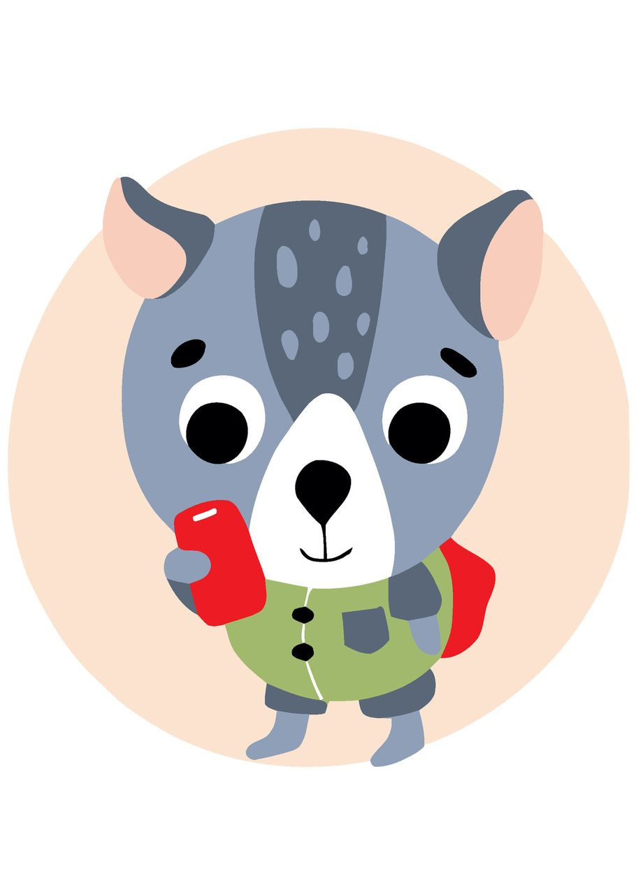 Картина по номерам Приключения волка размером 20х20 см (HH7105) Strateg (362487349)