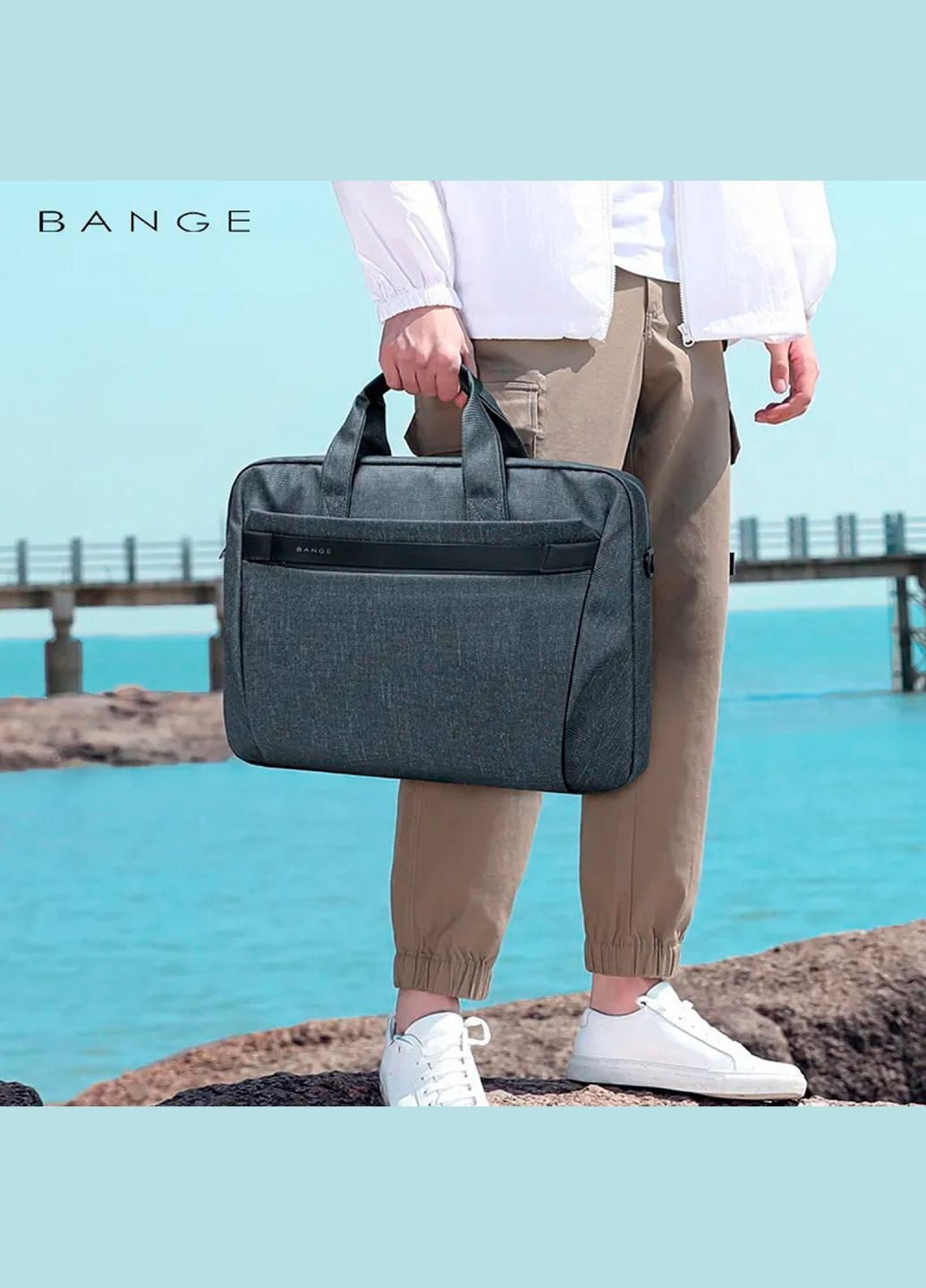 Сумка для ноутбуку () 13.3" Сіра Bange BGS2558 Gray (366288914)