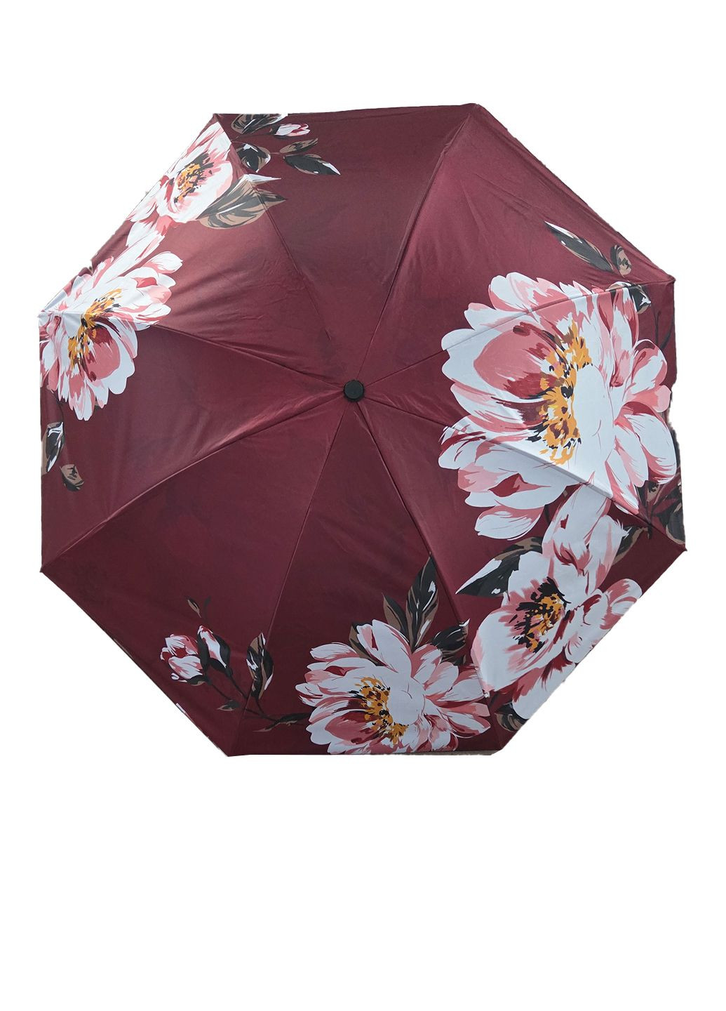 Вишнева парасолька жіноча механика троянди Luvete середня система антивітер (336549818)