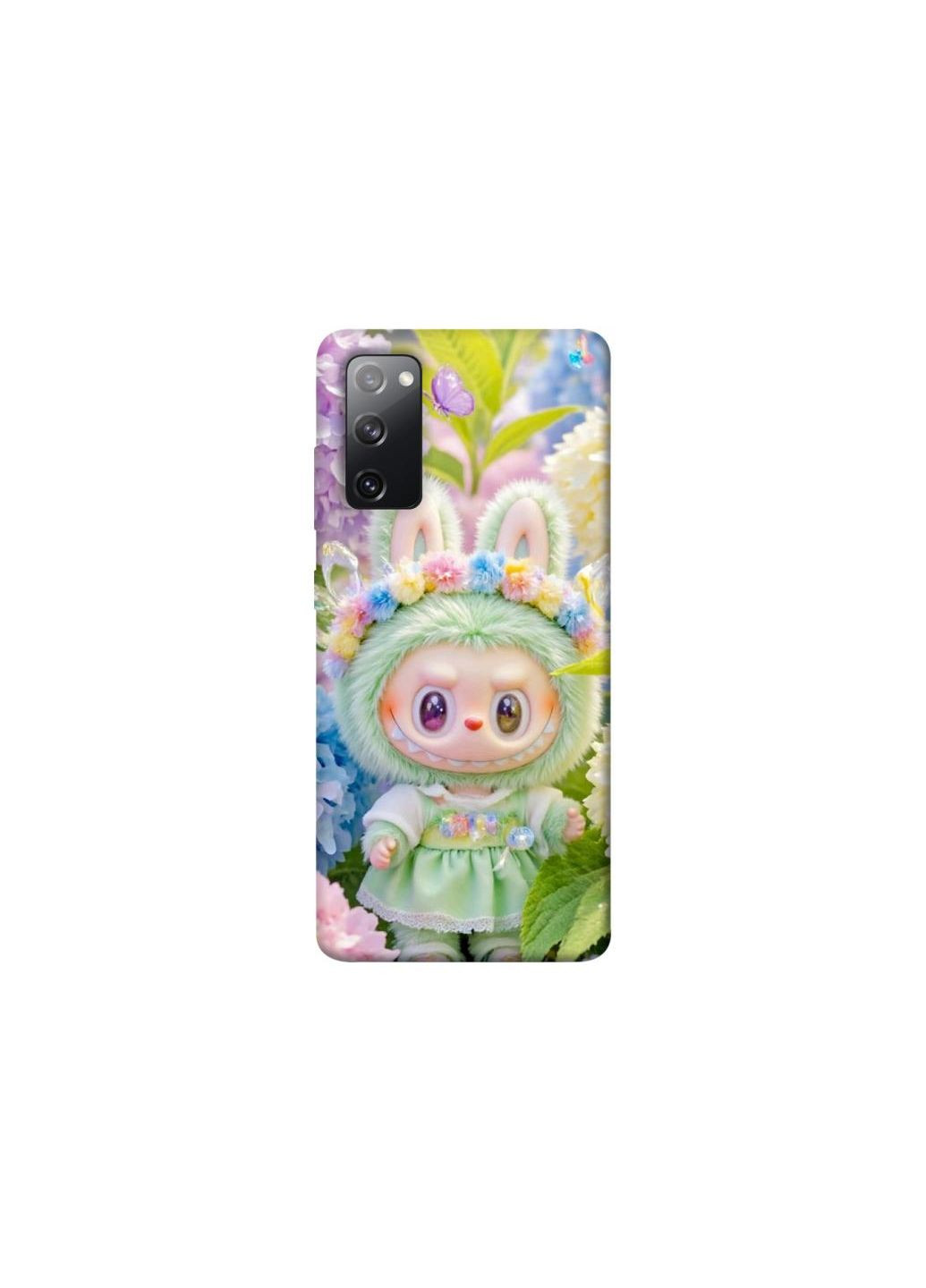 Чехол на Samsung Galaxy S20 FE Labubu & Flowers ver.2 Frontalka (354667725)
