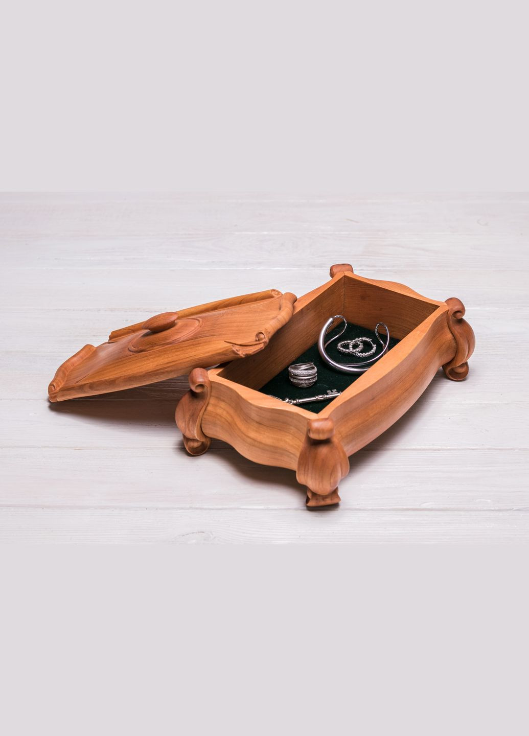 Скринька для прикрас із черешні «Elizabeth» EcoWalnut (295673203)