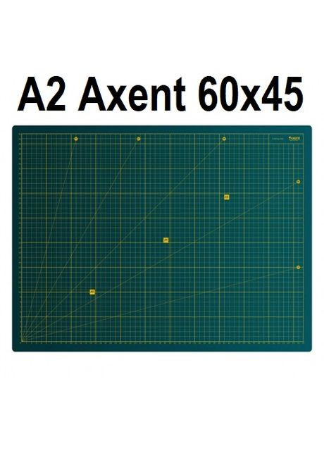 Макетний Килимок для різки A2, самовідновлювальний 60*45 см, зелений Axent (326842741)