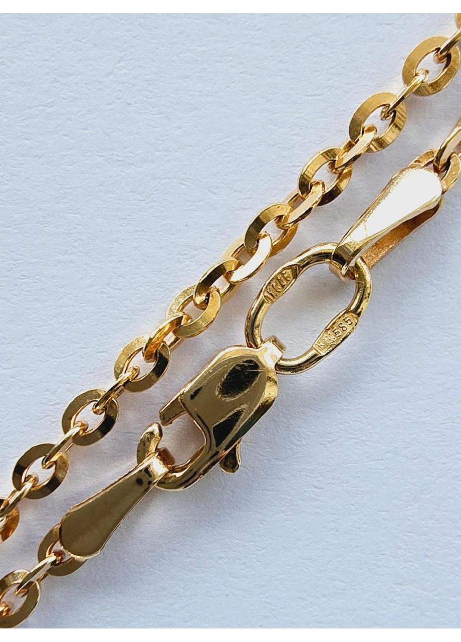 Золотий ланцюг «Якір», червоне золото 585 проби (55см) 5234023101-1л SOVA jewelry house (355795749)