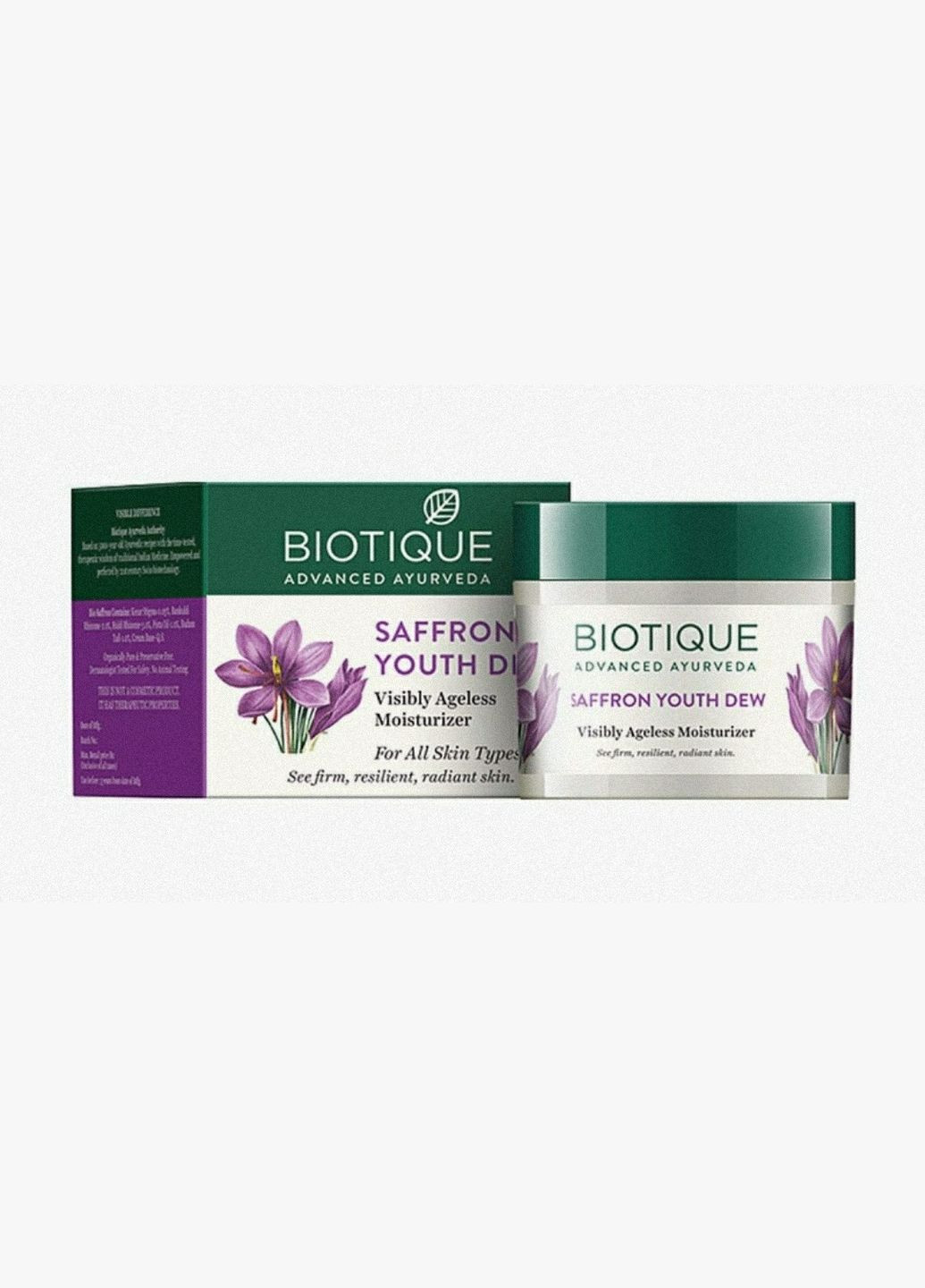 Biotique Крем Биотик Шафран Saffron 50мл Крем для лица и тела Омолаживающий крем Натуральный крем для лица — Крем, Индия (337176516)