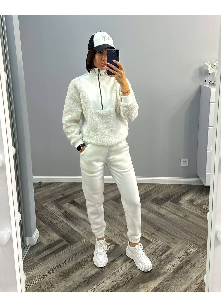 Костюм тринитка на флисе «Барашек» (ЗАМЕР В ОПИСАНИИ) GD/GL Модний простір (366438078)