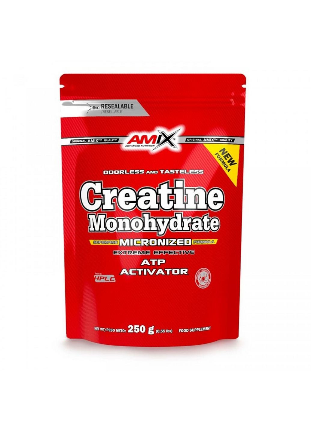 Креатін Nutrition Creatine monohydrate ПАКЕТ, 250 грам Amix Nutrition (293479679)