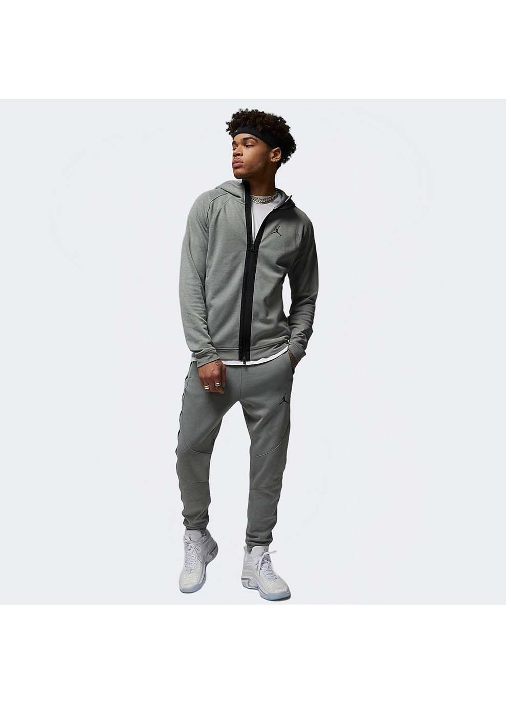 Чоловіча Толстовка M J DF SPRT STMT AIR FLC FZ Сірий Jordan (367595230)