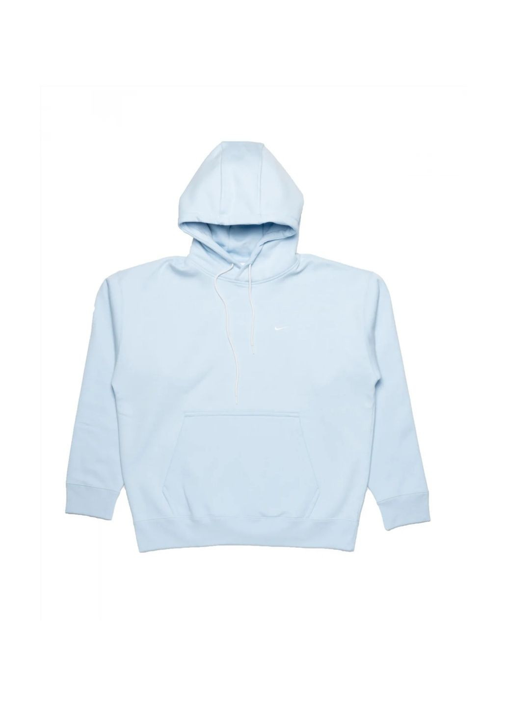 Худые мужские Solo Swoosh Fleece Hoodie Light Blue Nike (365962341)