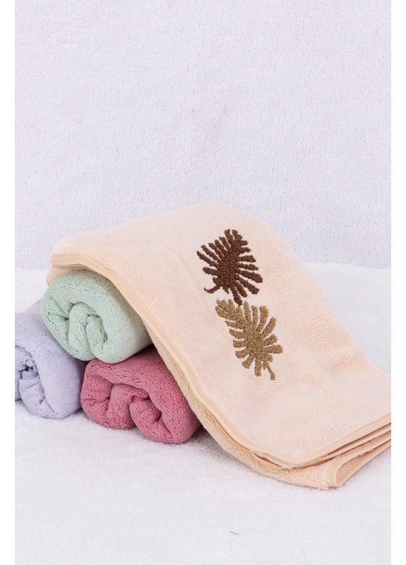 Полотенце кухонное (p-17293) Носи своє цветочный бежевый