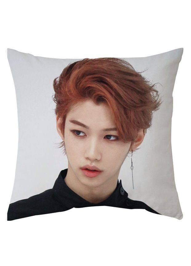 Подушка Феликс Stray Kids Стрэй кидс двухсторонняя 40х40см (p0072) No Brand (327004712)