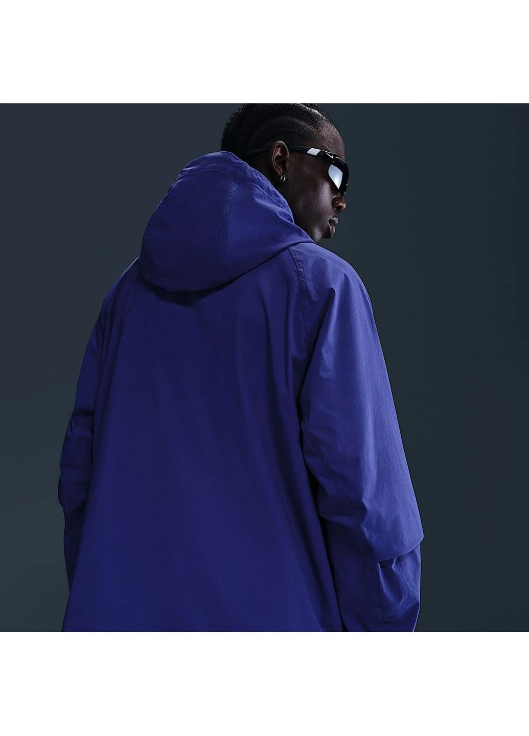 Фиолетовая куртка мужская tech mens woven jacket violet Nike