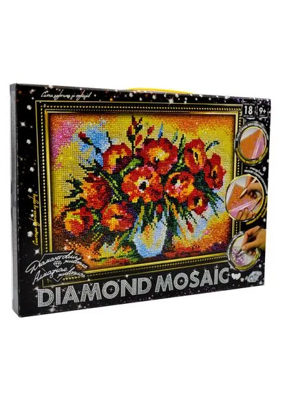 Дитяча творчість Мозаїка DIAMOND MOSAIC | Алмазна мозаїка DM-03-04 арт.1468 Vladi toys (372708848)