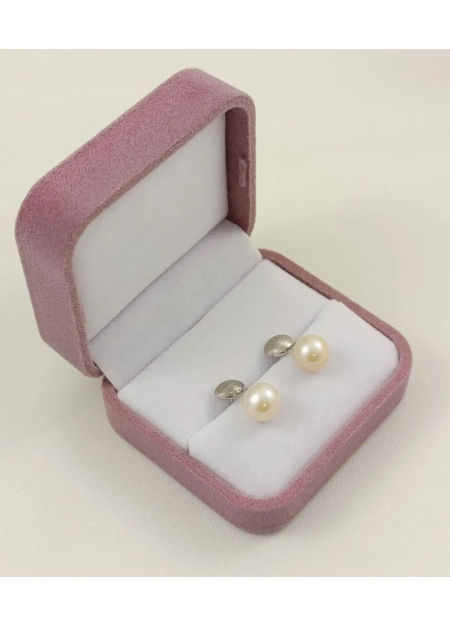 Золоті сережки-підвіски з перлинами С154 No Brand Сережки (369149690)