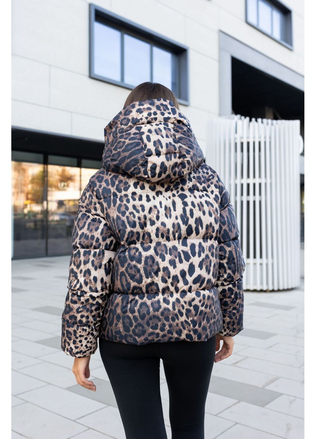 Комбинированный зимний Пуховик Geran