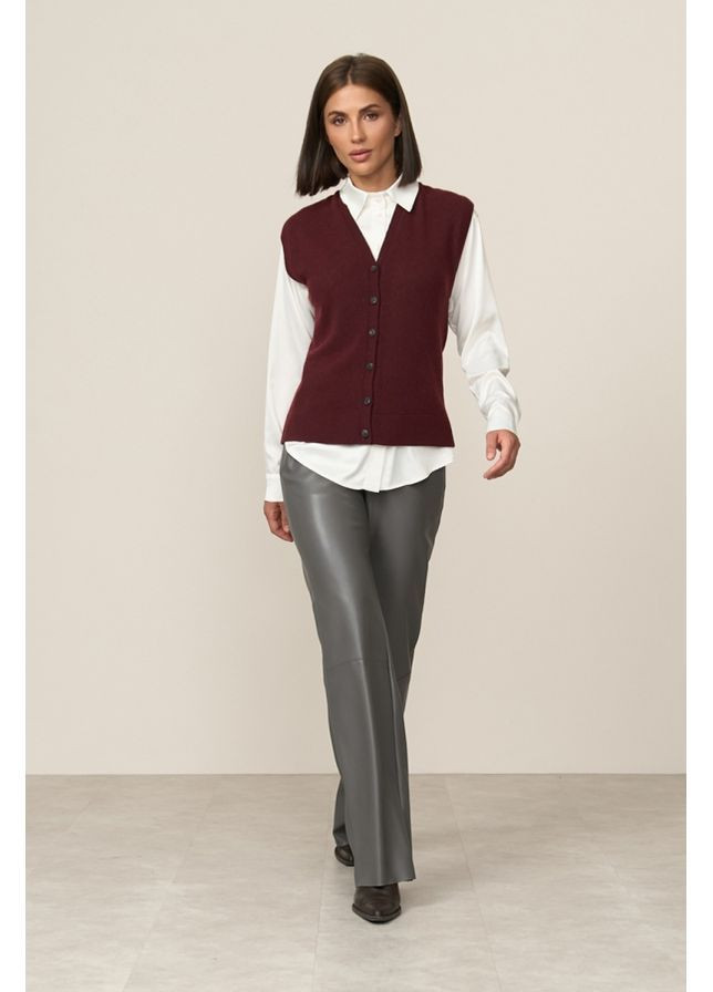 Жилет кашемир 2832 Серый Triko Bakh (368651206)