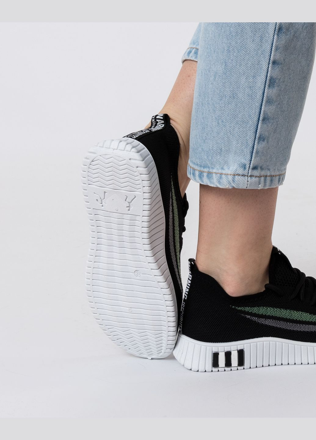 Кроссовки (2072Т) Linda чёрные (328912688)