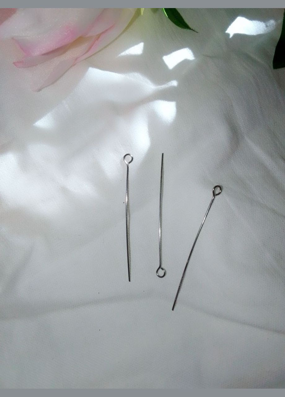 Штифт із петлею (піна-булавка) набір 10 штук No Brand (325408675)