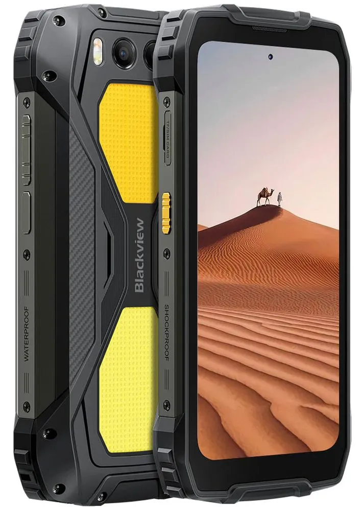 смартфон bv7300 6.67" hd+ /6gb/256gb/ mt6769v /15000mah/ 50+20мп /ip69k/nfc black Blackview (389555811)