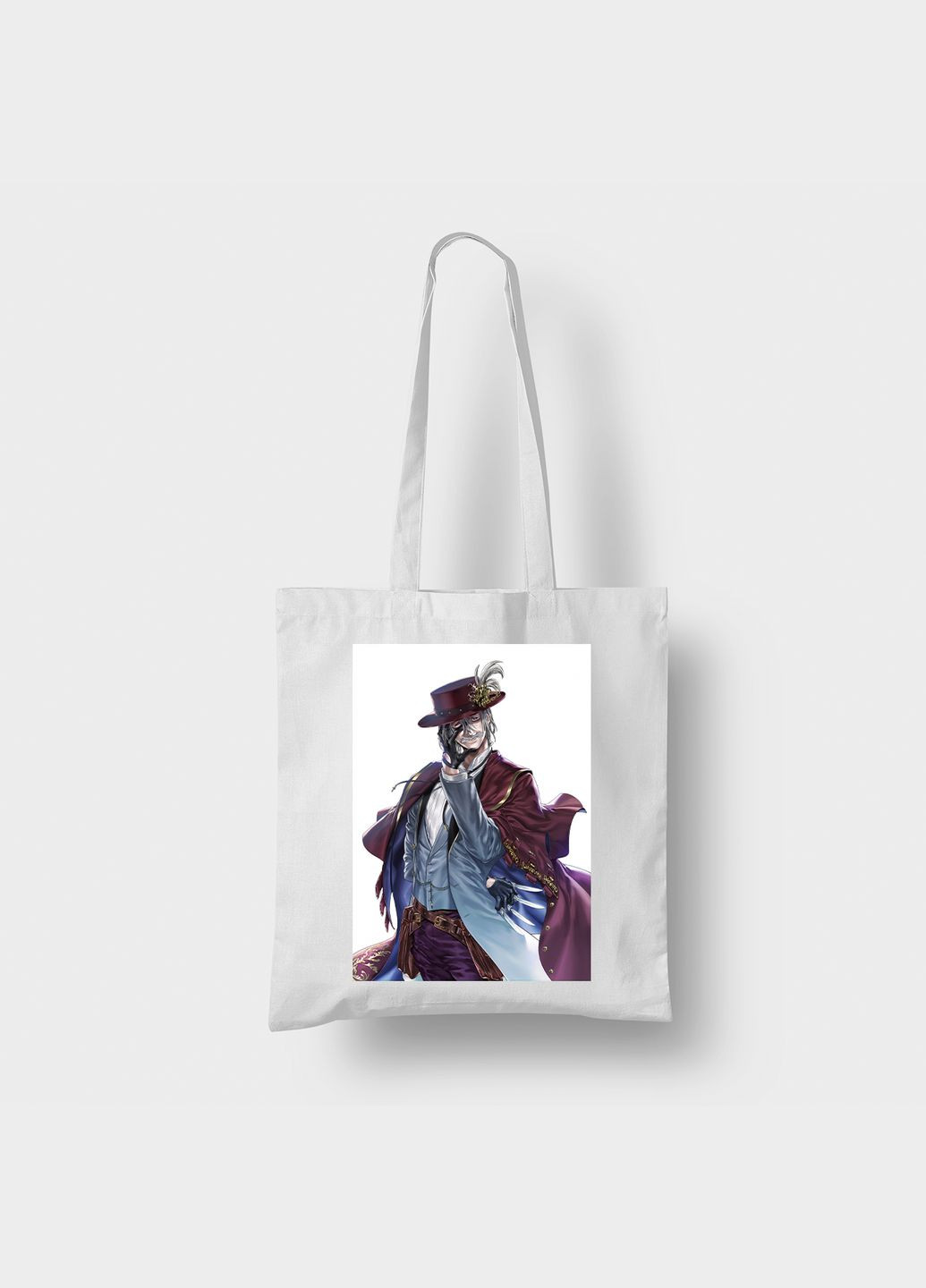 Эко-сумка шоппер с аниме принтом Повесть о конце света Джек Потрошитель Кавун шопер (316137725)