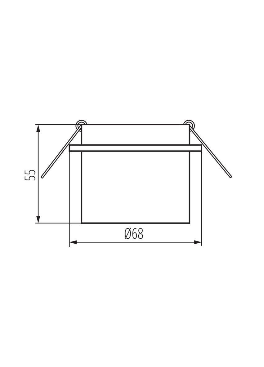 Точечный светильник 27322 Spag Kanlux (305759094)