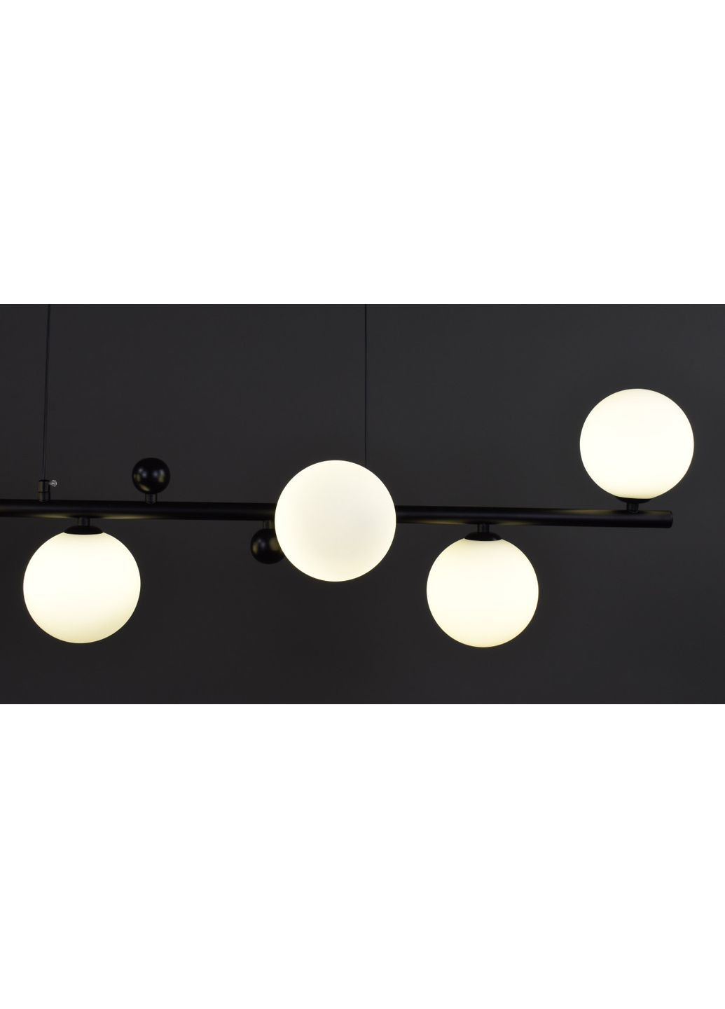 Люстра підвісна на 6 лампочок 28273 Чорний 27-140х27х105 см. Sunnysky (365680521)