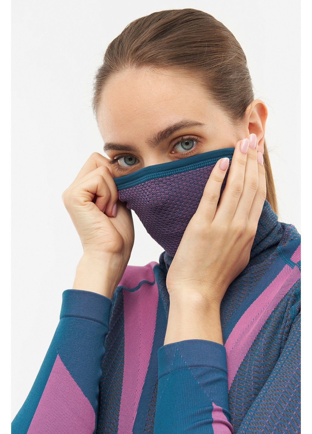 Комплект термобелья Fusion женский синий/фуксия - 500/25/4698-7046 Viking (358497730)