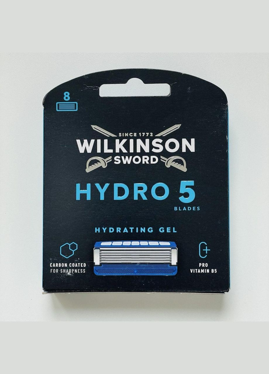 Сменные лезвия Hydro 5 Hydrating Gel 8 шт. Wilkinson Sword (334303172)
