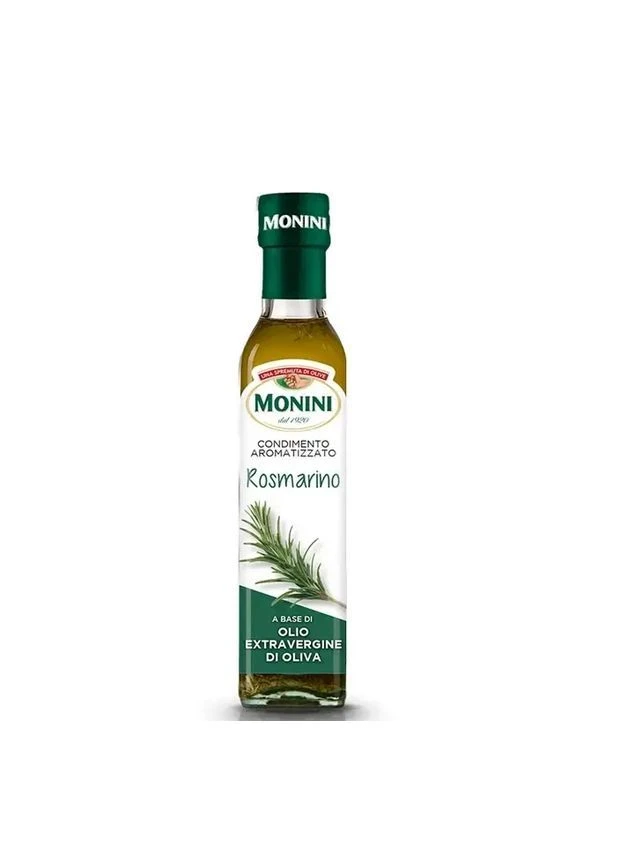 Оливкова олія Extra Virgin Rosmarino 250 мл першого холодного віджиму з розмарином Monini (400134002)