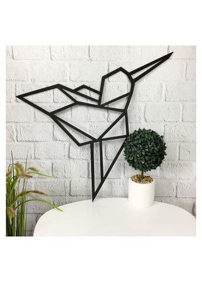 Дерев'яне декоративне настінне панно «Колібрі» Ekostar (368307233)