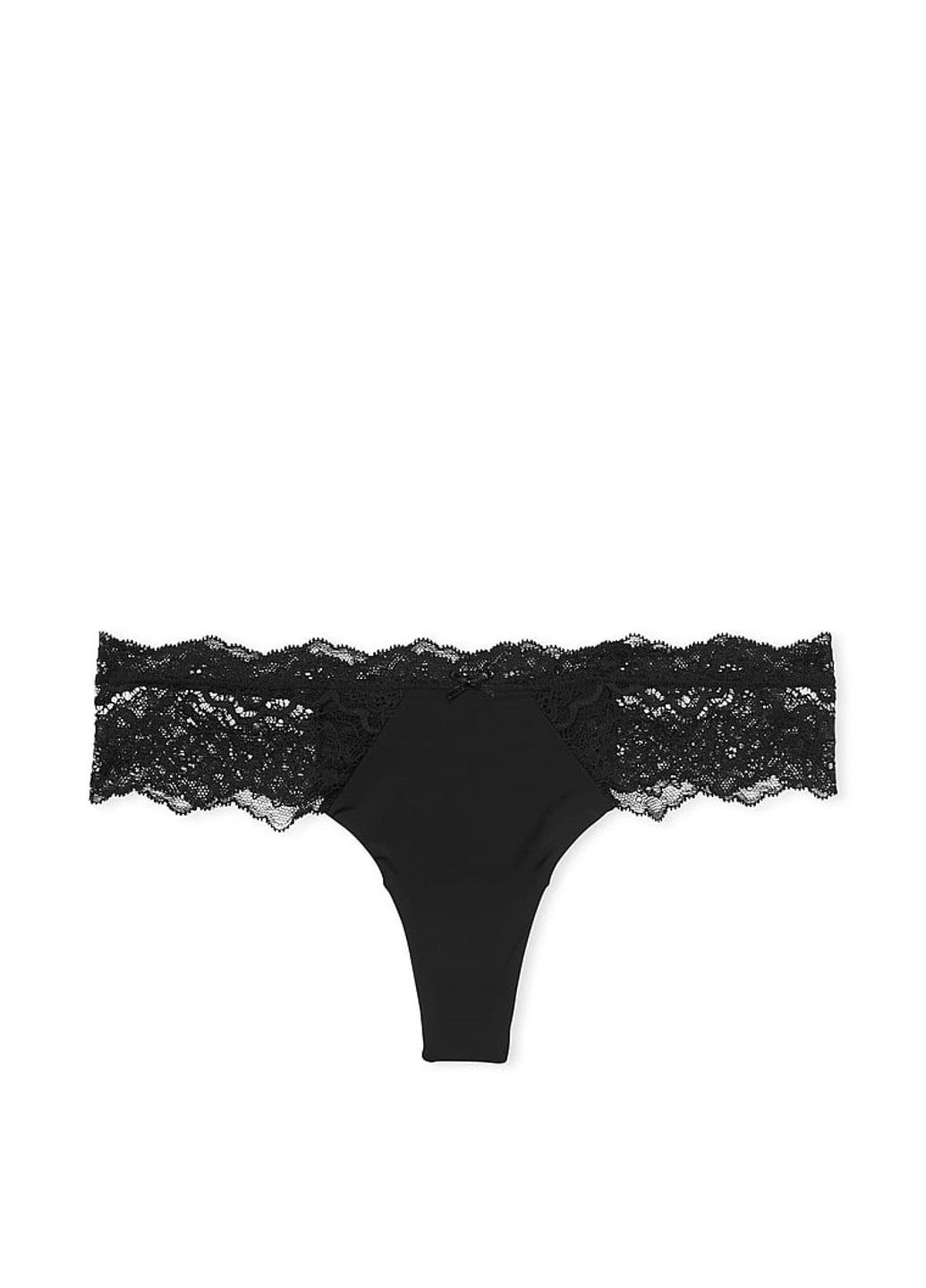 Трусики стринги Lace-Trim Thong Panty Victoria's Secret (317788493)