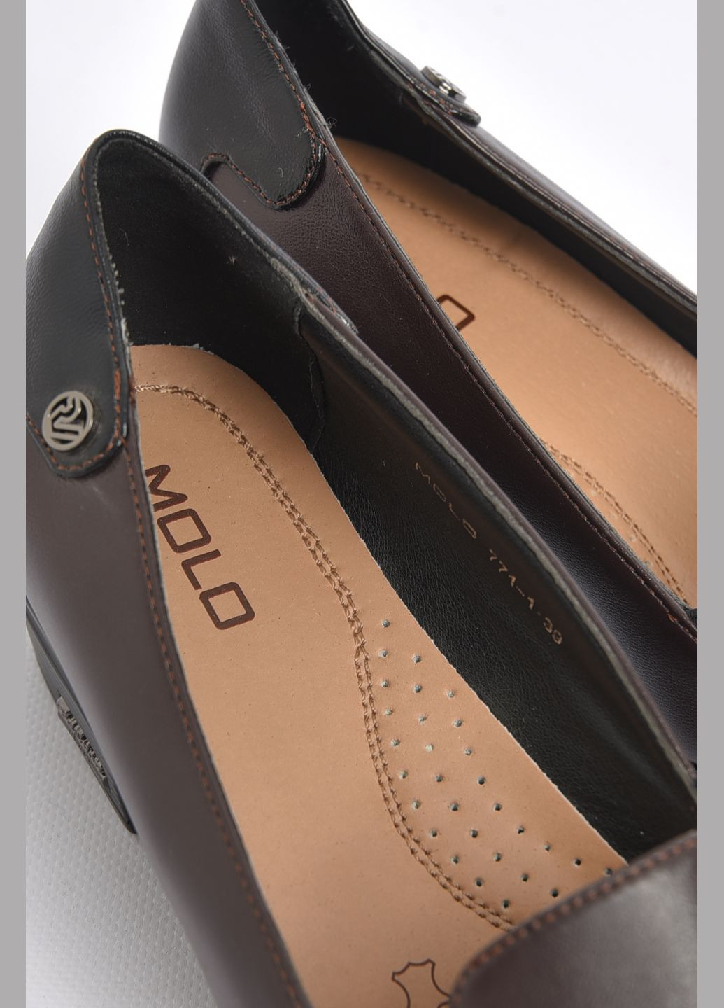 Туфлі жіночі коричневого кольору Let's Shop (294178752)