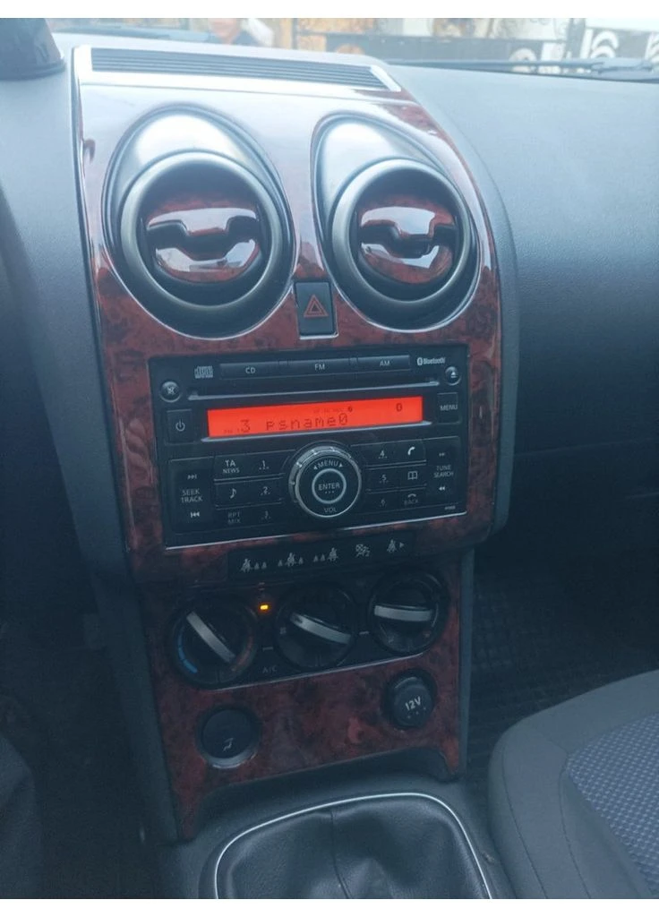 Накладки на панель Титан для Nissan Qashqai 2007-2010 гг Meric (392194625)