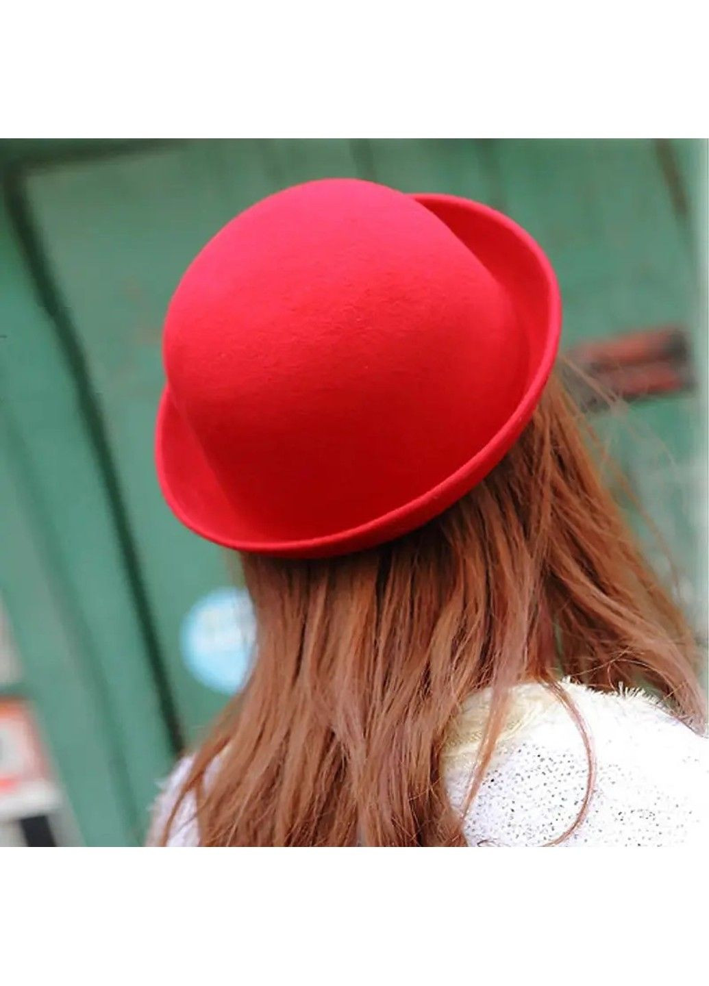 Капелюх Казанок червоний No Brand (301038098)