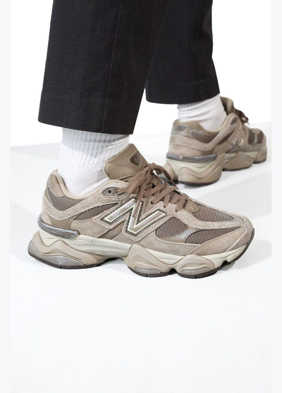 Коричневые кроссовки 9060 mushroom timberwolf — u9060pb No Brand