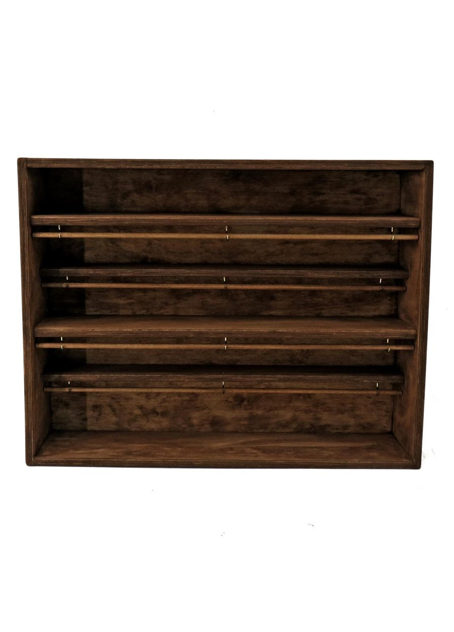 Органайзер для рибальських снастей з дерева Тунець капучино (ОДБ-000109) No Brand (328911899)